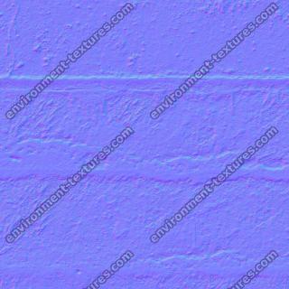 seamless concrete panel normal mapping 0006